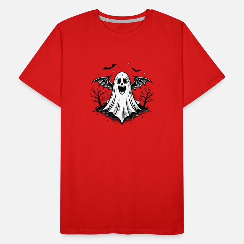 Fantôme ailé nocturne T-shirt bio Premium Homme