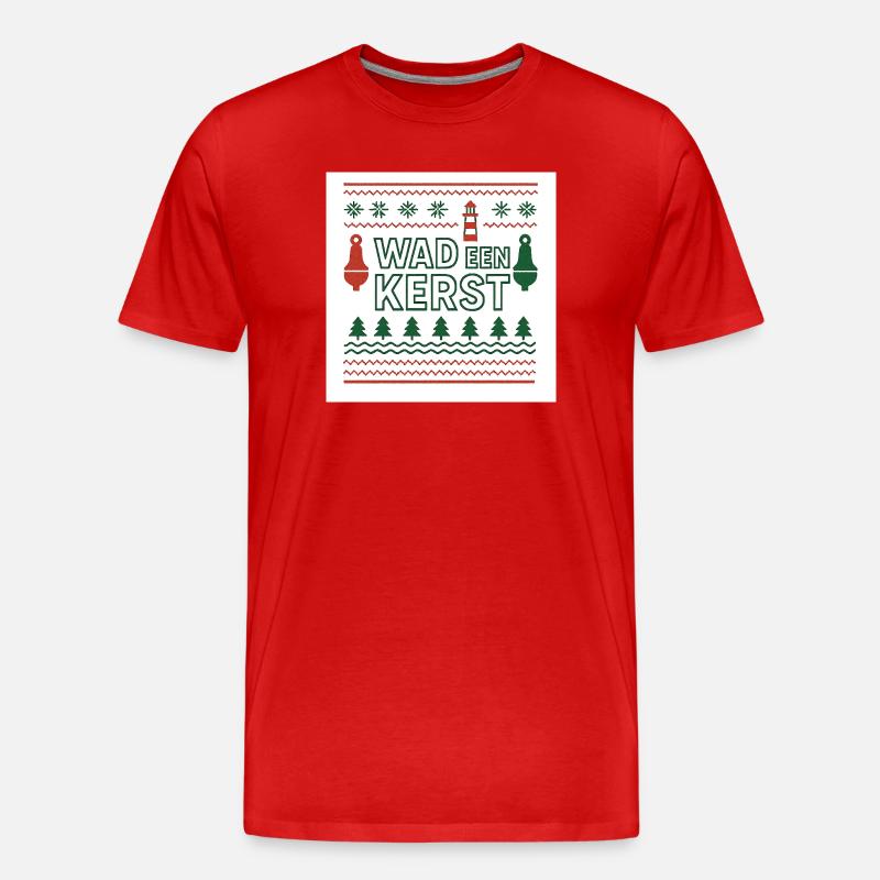 Wad un Noël - T-shirt bio Premium Homme - rouge