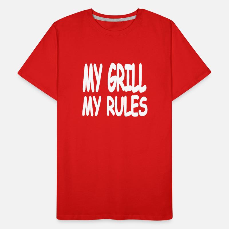 Grill Men's Premium Organic T-Shirt