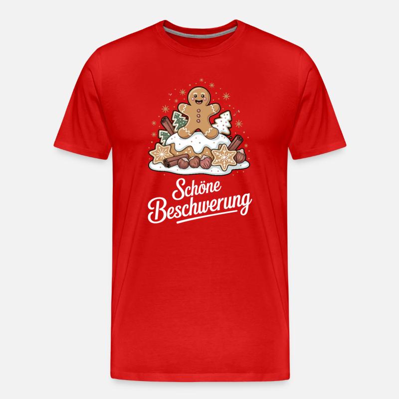 Nourriture sans limite Biscuits cadeaux agréables - T-shirt bio Premium Homme - rouge