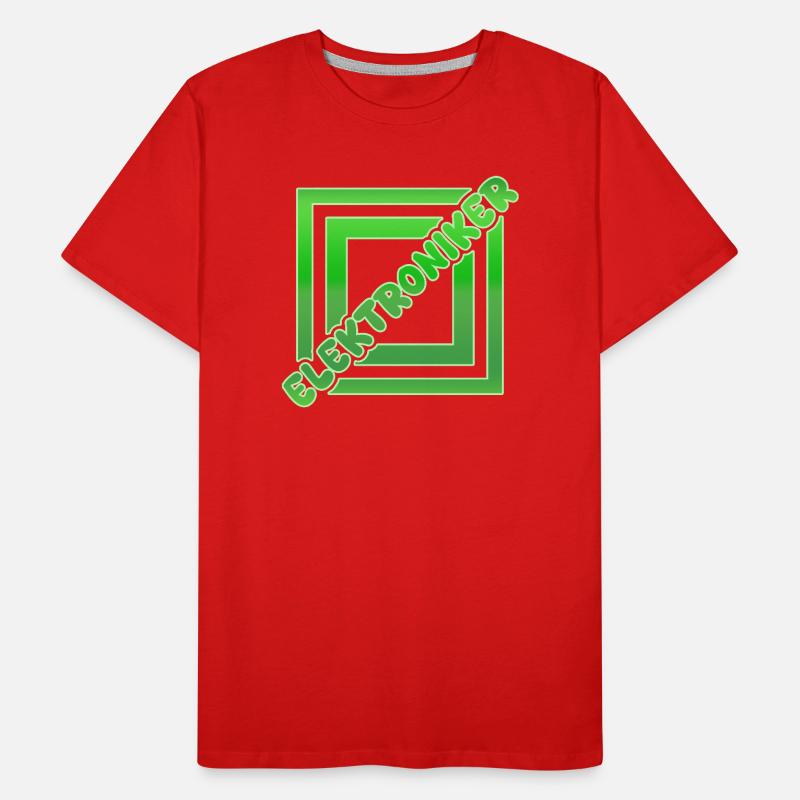 Job Electronics Technician Men's Premium Organic T-Shirt
