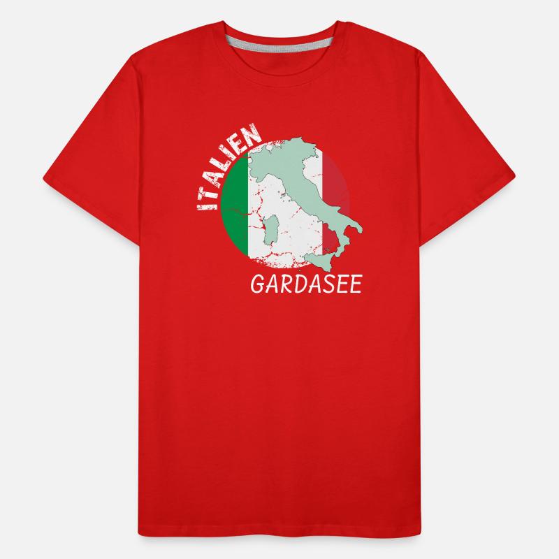 Lac de Garde T-shirt bio Premium Homme