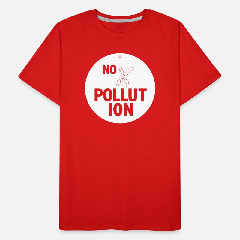PAS DE POLLUTION T-shirt bio Premium Homme