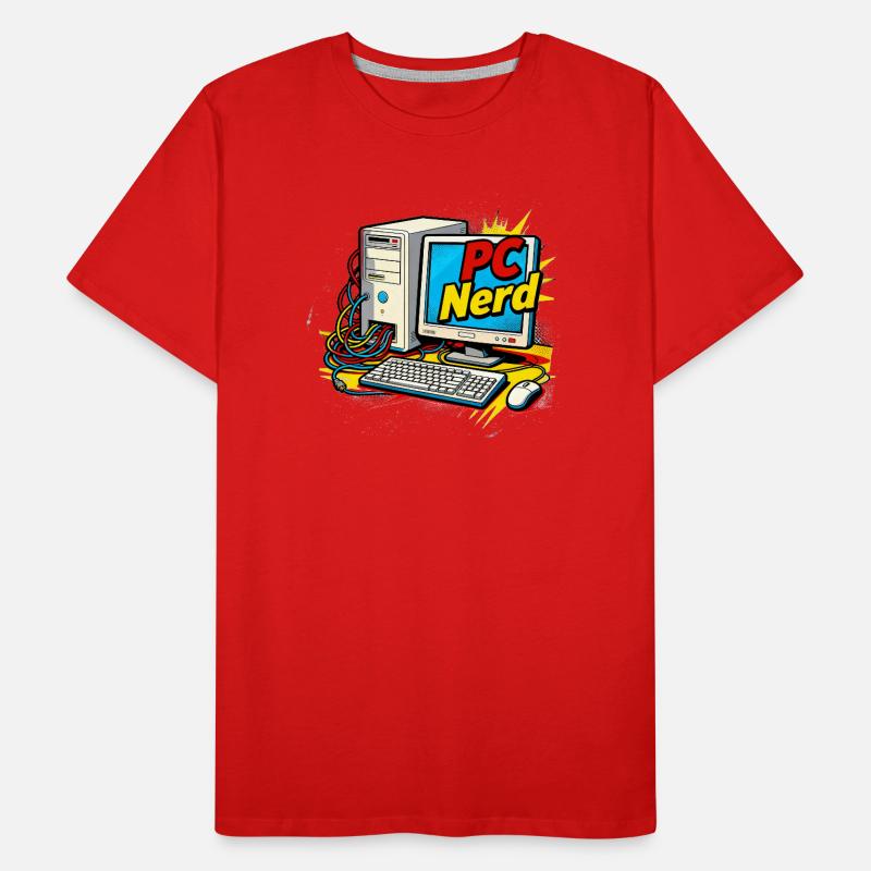 pc nerd Men's Premium Organic T-Shirt