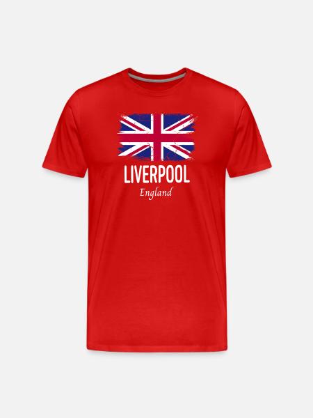 Liverpool - T-shirt bio Premium Homme - rouge