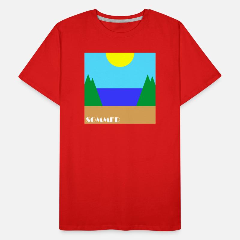 Summer Men's Premium Organic T-Shirt