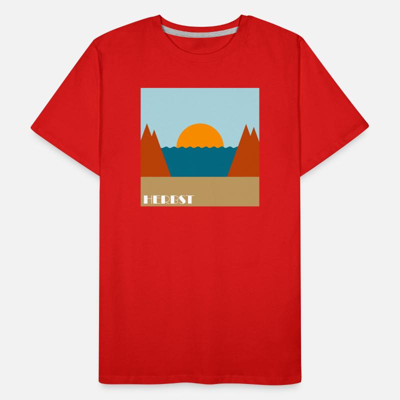 Autumn Men's Premium Organic T-Shirt