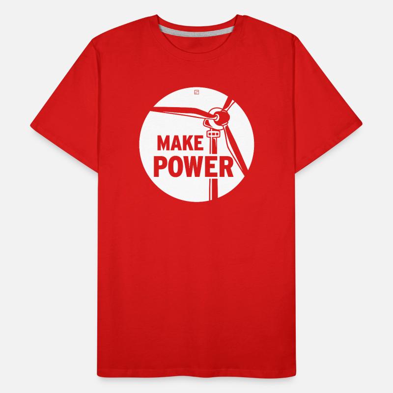 FAIRE DE LA PUISSANCE T-shirt bio Premium Homme