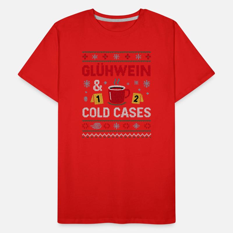 Mulled Wine & Cold Cases Men's Premium Organic T-Shirt