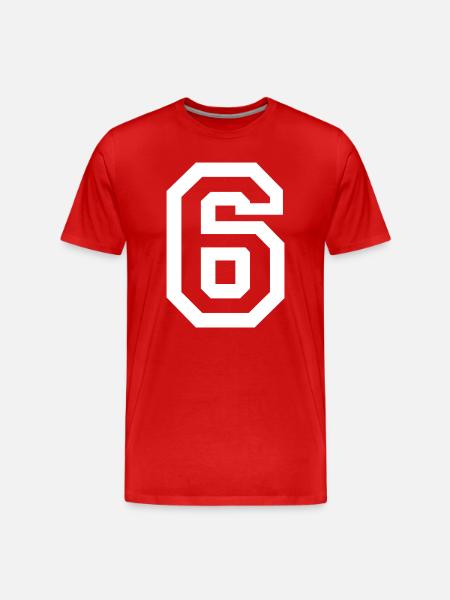 67 Minimalist Trend Design - Men's Premium Organic T-Shirt - red