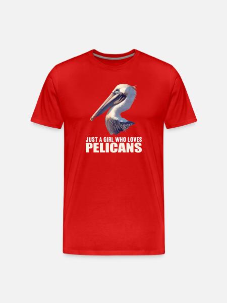 Pelicans Pelican - Men's Premium Organic T-Shirt - red