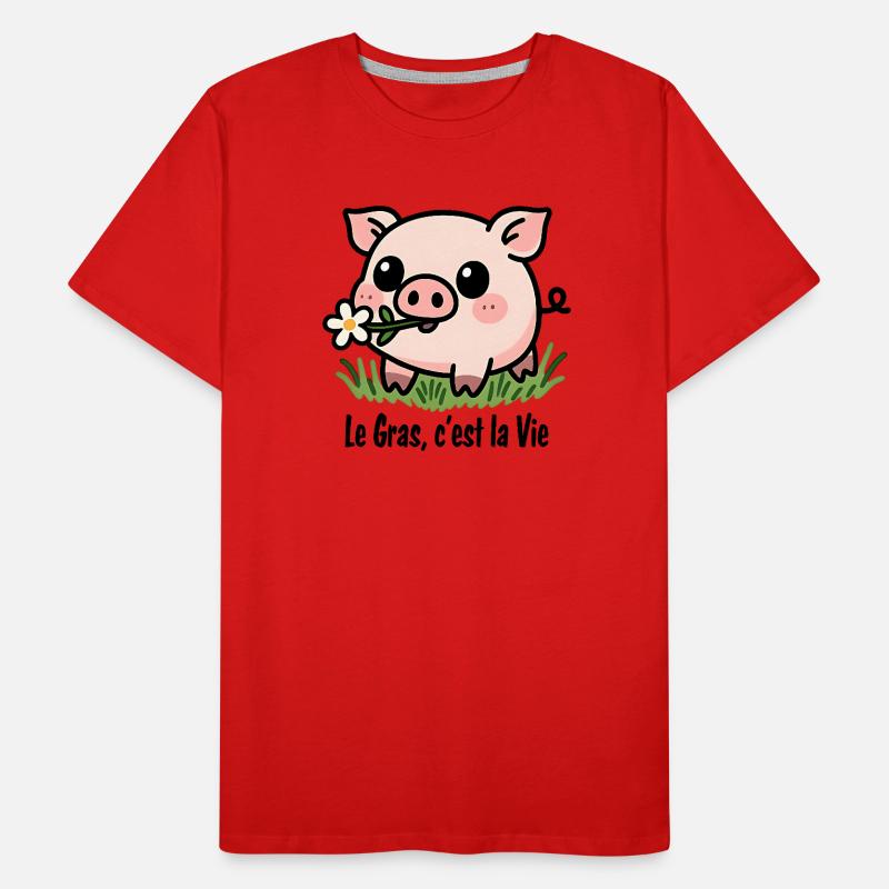 Le Gras, c'est la Vie T-shirt bio Premium Homme