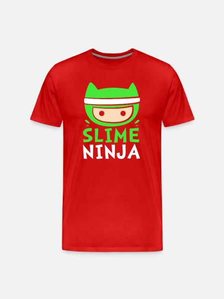 Slime Slime Slimy - T-shirt bio Premium Homme - rouge