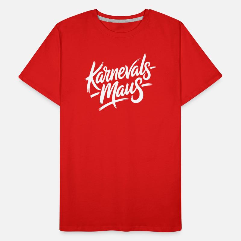 Karnevalsmaus Karneval Köln Kölner Karnevals Maus Männer Premium Bio T-Shirt