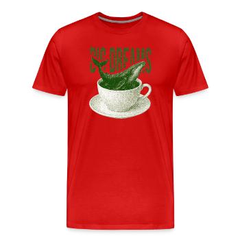Dreams Tide Cup - Men's Premium Organic T-Shirt - red - Front - Damien (186cm)