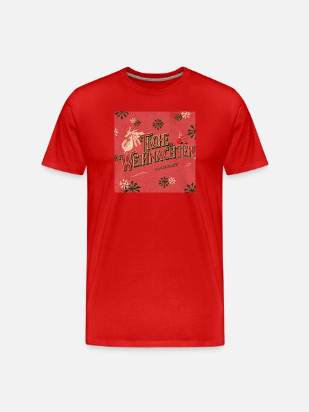 Joyeux Noël - T-shirt bio Premium Homme - rouge