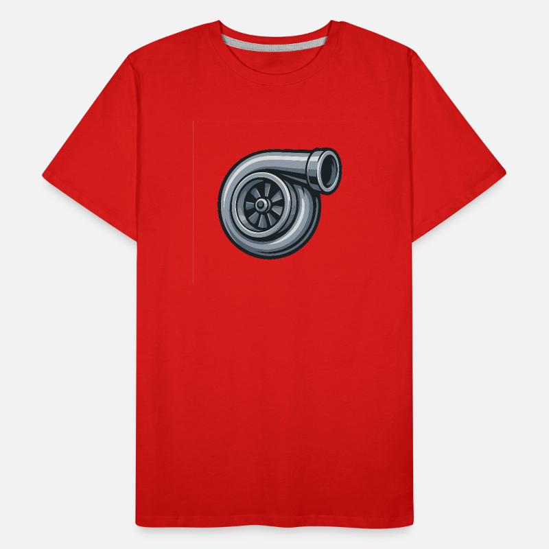 Mechanical Graphics Turbo Men's Premium Organic T-Shirt