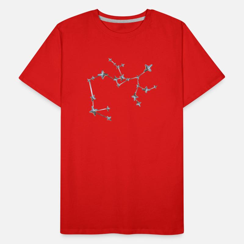 Chain Star Constellation Men's Premium Organic T-Shirt