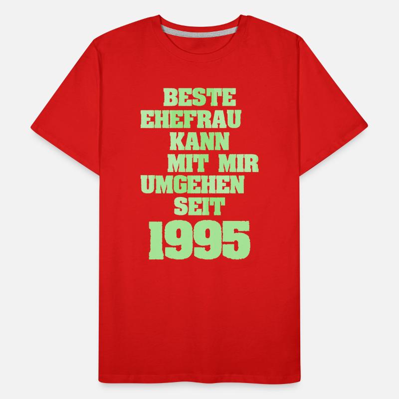 Marriage 1995 Men's Premium Organic T-Shirt