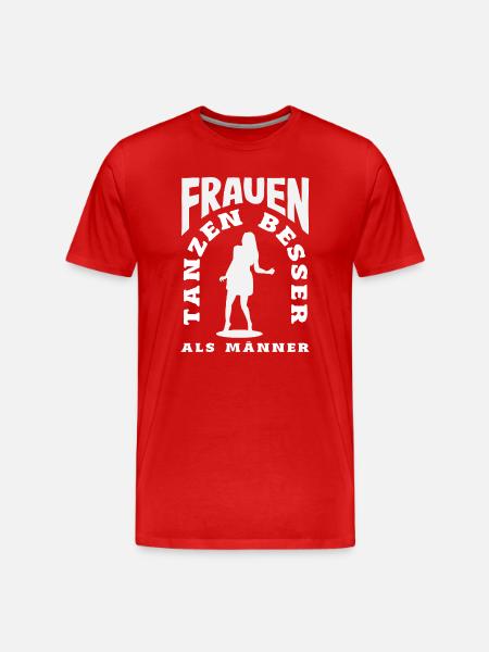 Danser - T-shirt bio Premium Homme - rouge