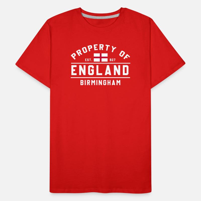 Le domaine de l’Angleterre à Birmingham T-shirt bio Premium Homme