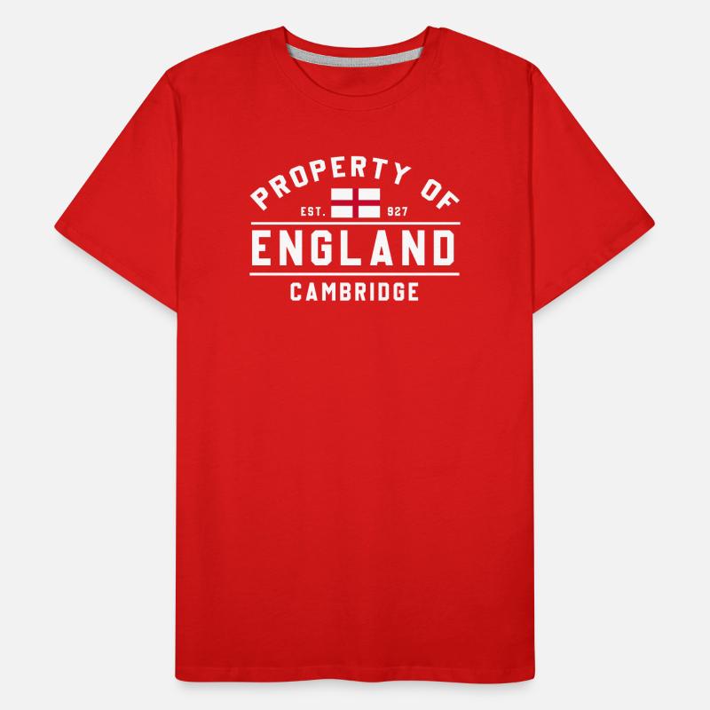 L’emblème de l’Angleterre à Cambridge T-shirt bio Premium Homme