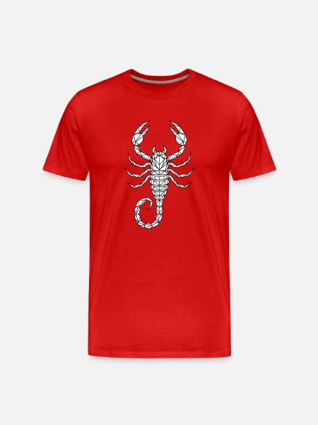 Scorpion - T-shirt bio Premium Homme - rouge