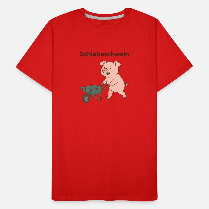Push pig Men's Premium Organic T-Shirt