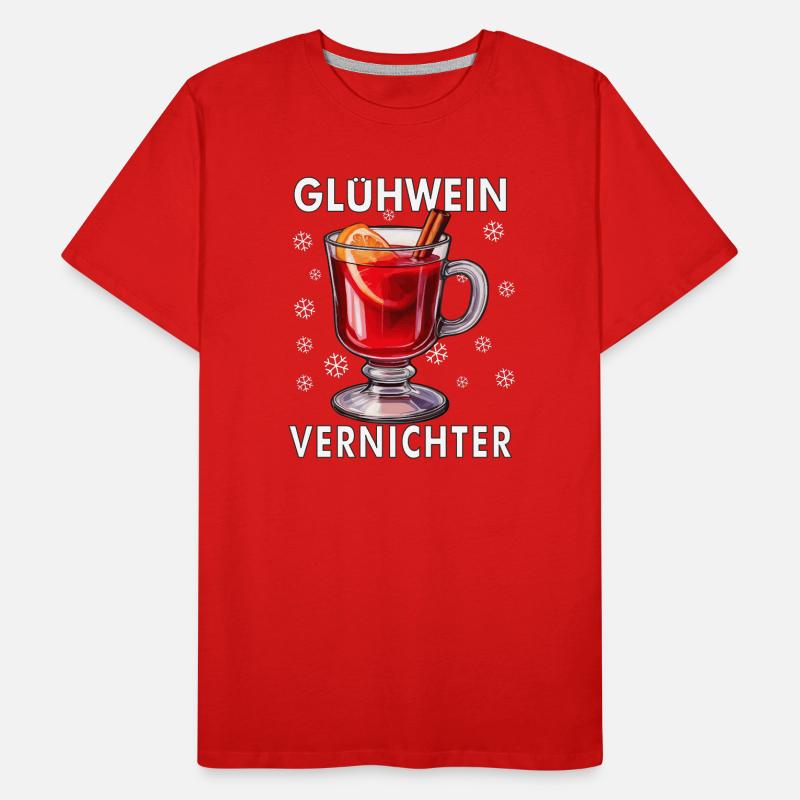 MULLED WINE DESTROYER Men's Premium Organic T-Shirt