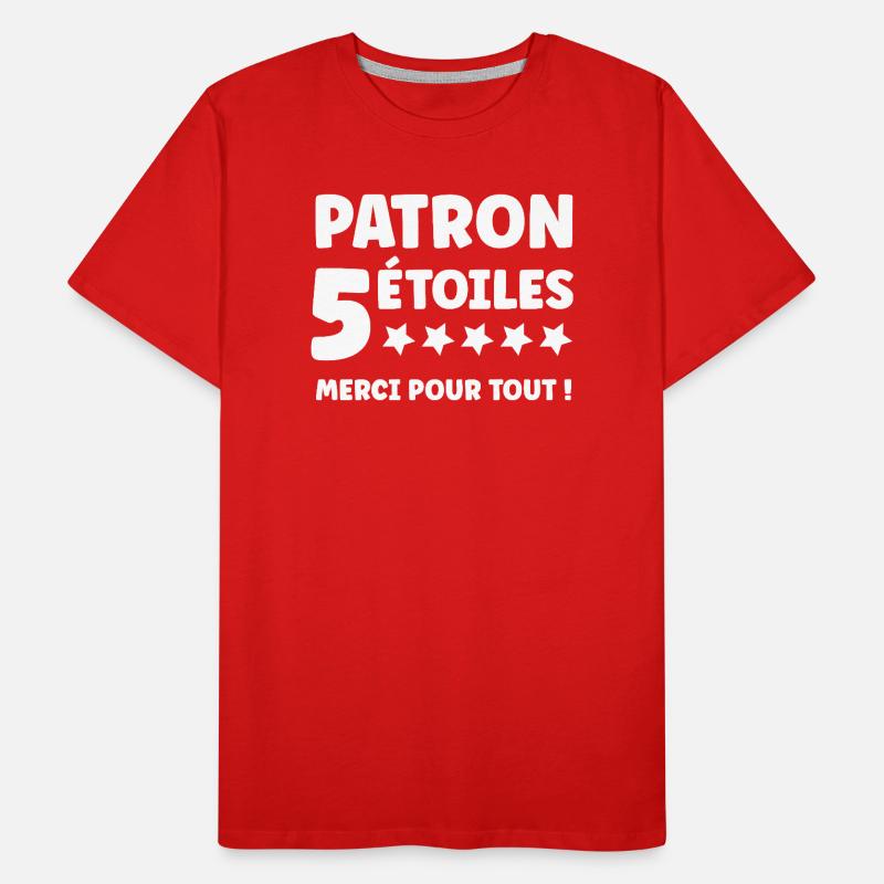 patron T-shirt bio Premium Homme