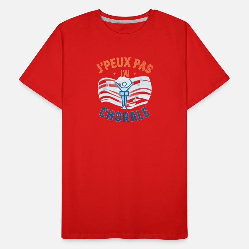 J'peux pas j'ai chorale T-shirt bio Premium Homme