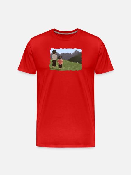 Biesler - Men's Premium Organic T-Shirt - red