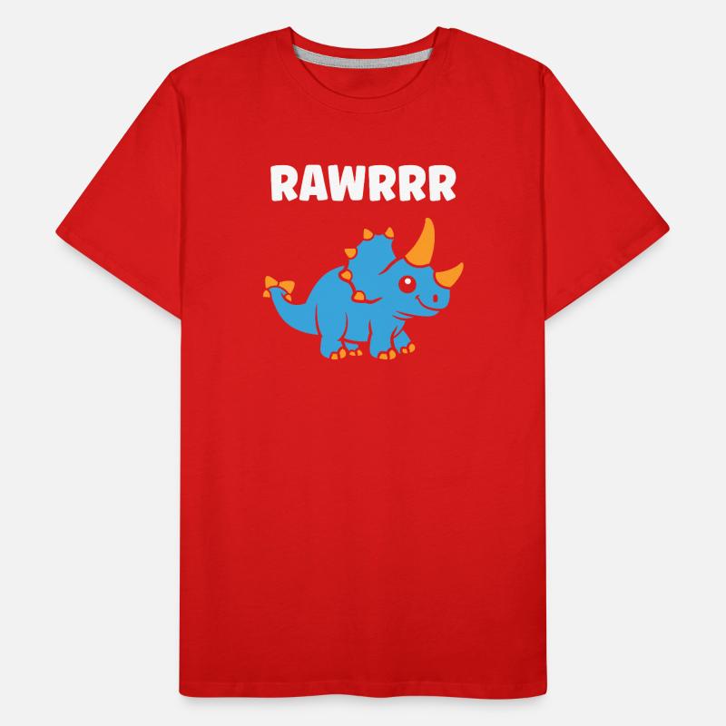 Mignon Petit dinosaure T-shirt bio Premium Homme