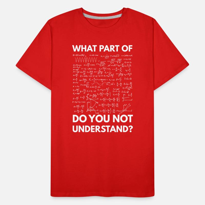 Lustiger Physiklehrer Großer Liebhaber Männer Premium Bio T-Shirt