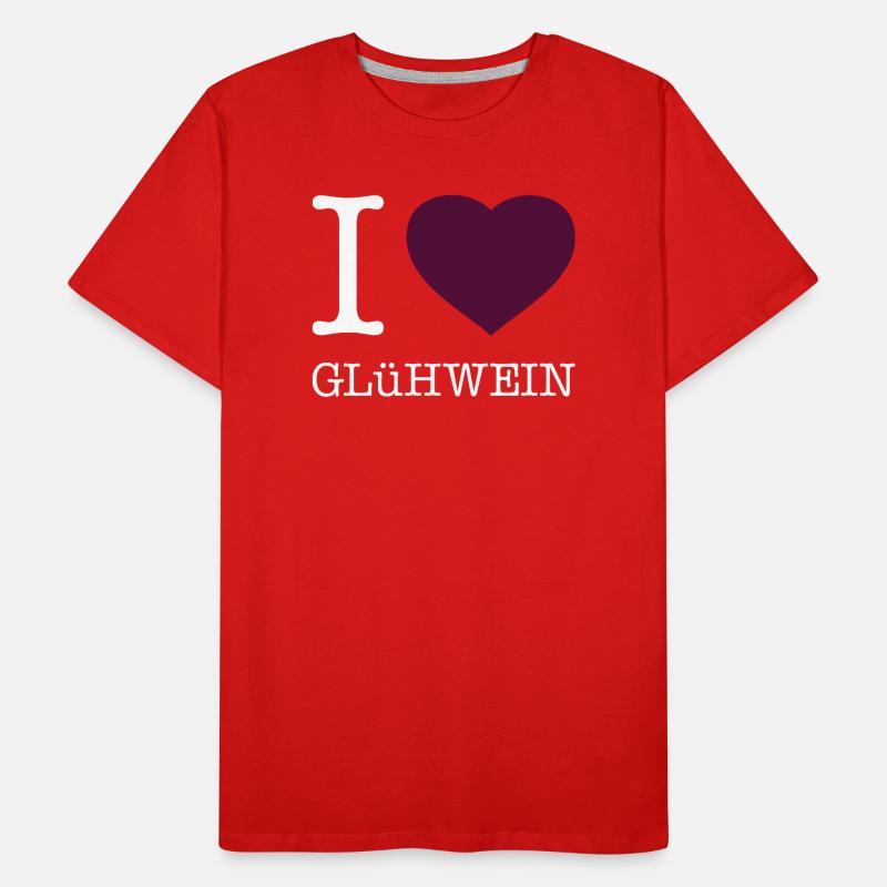 J’adore le vin chaud T-shirt bio Premium Homme
