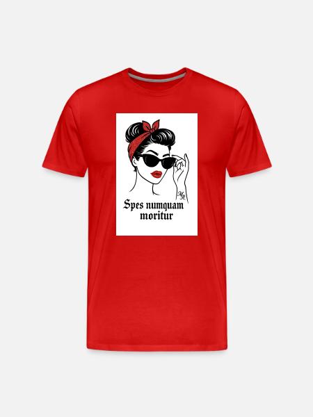 Rubina *Spes* - Men's Premium Organic T-Shirt - red