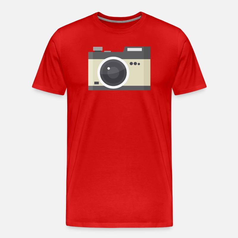 Zimmer - Männer Premium Bio T-Shirt - Rot