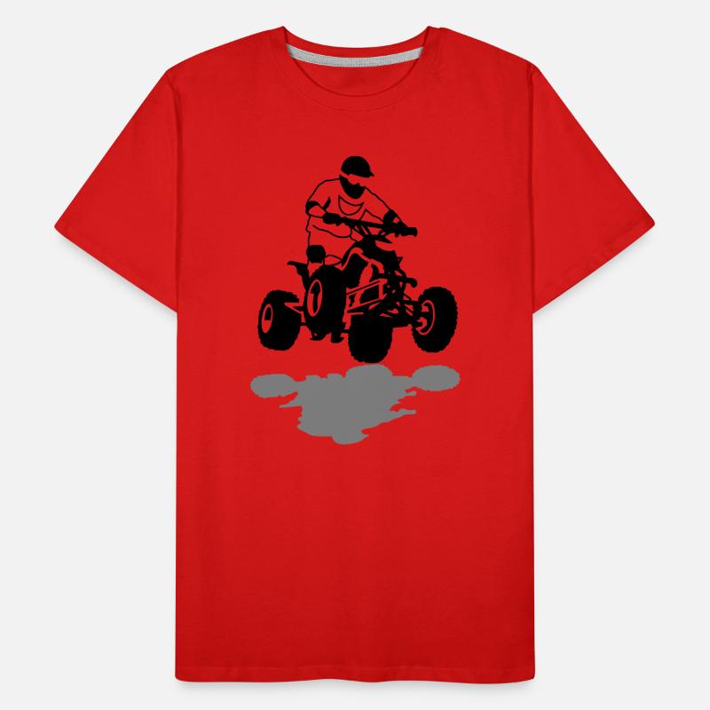 Quad Männer Premium Bio T-Shirt