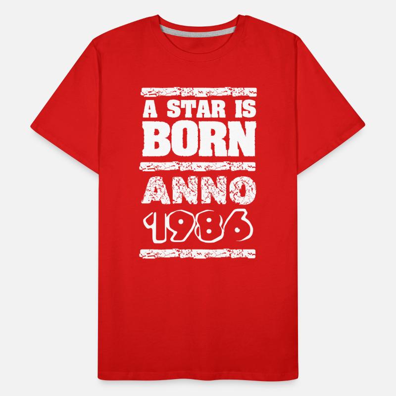 1986 Men's Premium Organic T-Shirt