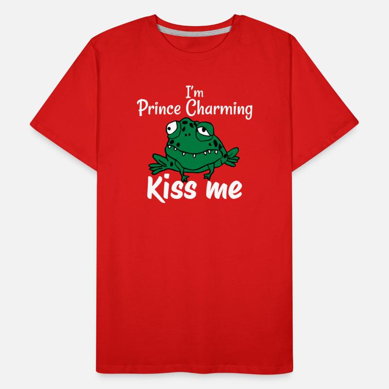 Ich bin Prinz Charming Männer Premium Bio T-Shirt
