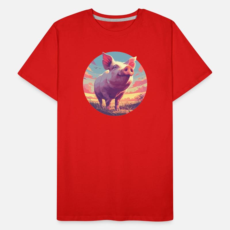 Cochon Cochon T-shirt bio Premium Homme