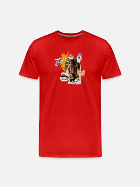 Phuket-Lebensstil - Männer Premium Bio T-Shirt - Rot