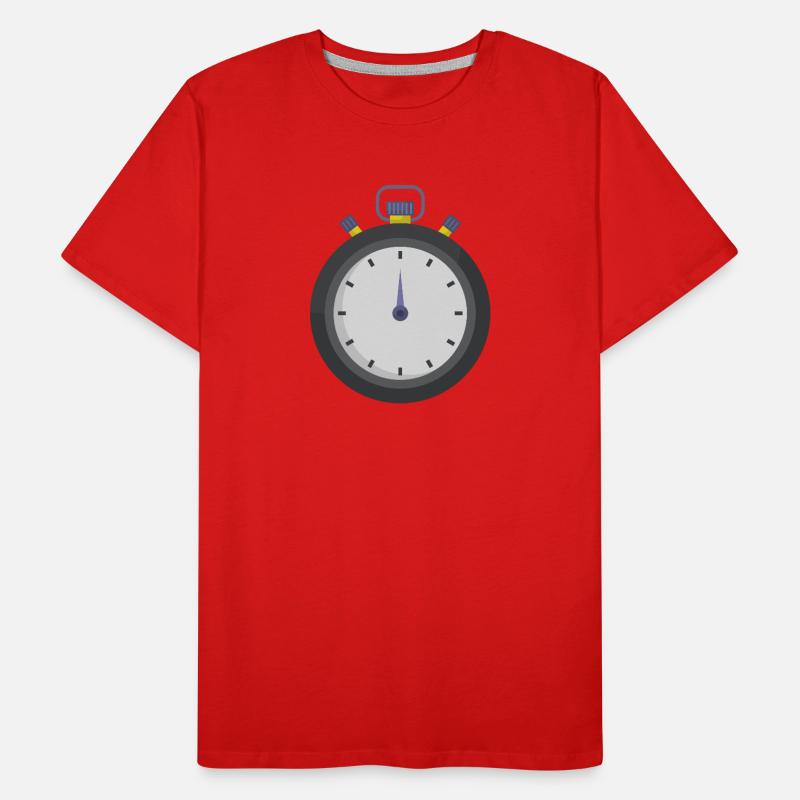 Chronomètre T-shirt bio Premium Homme