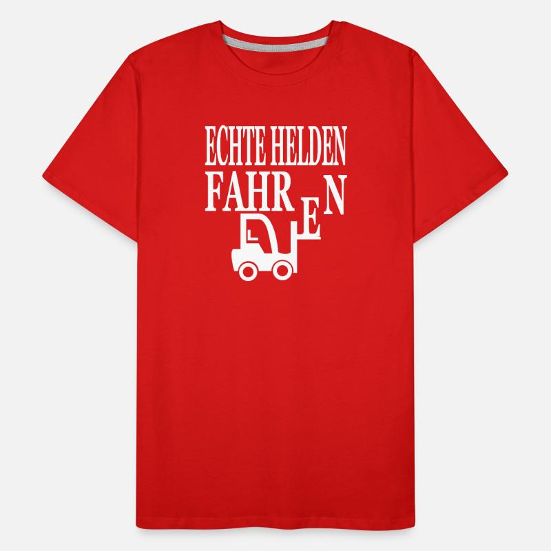 Chariot élévateur T-shirt bio Premium Homme