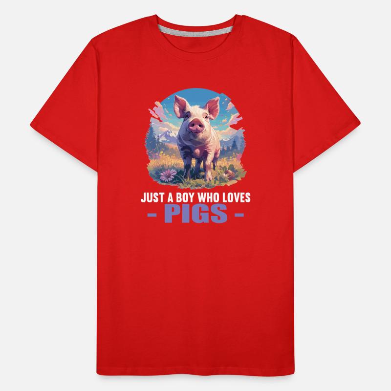 Cochon Cochon T-shirt bio Premium Homme