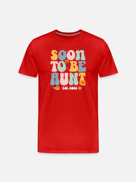Future Tante Est 2026 - T-shirt bio Premium Homme - rouge