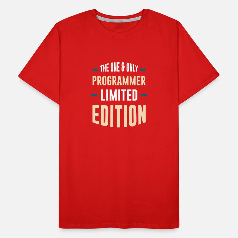 Einziger Programmierer Limited Edition Männer Premium Bio T-Shirt