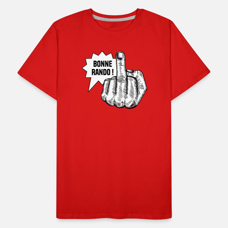 Bonne Rando ! T-shirt bio Premium Homme