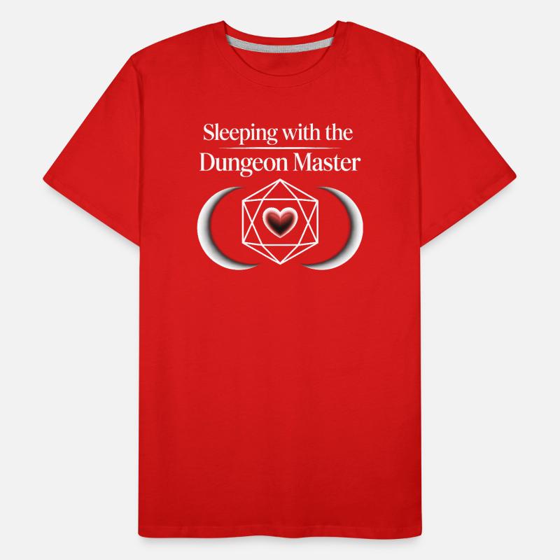 Coucher avec le Maître du D*ngeon - D’D. T-shirt bio Premium Homme