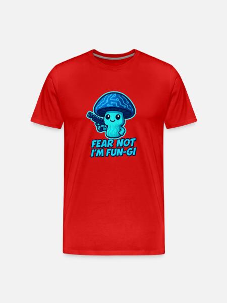 Champignon Robo Champignon - T-shirt bio Premium Homme - rouge